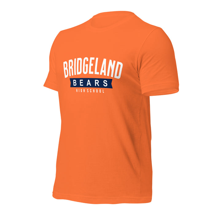 Bridgeland High School Bears Premium Orange Unisex T-shirt 21a