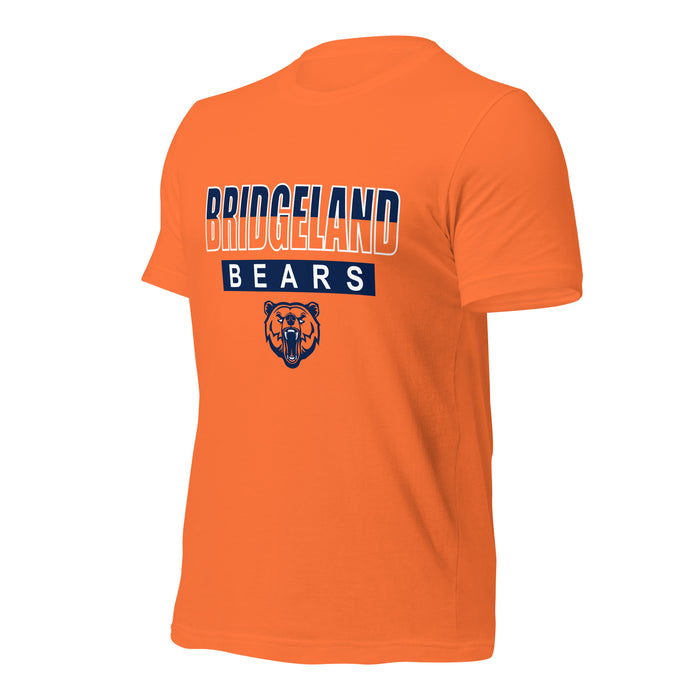 Bridgeland High School Bears Premium Orange Unisex T-shirt 23a