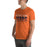 Man wearing a Bridgeland High School Bears Premium Orange Unisex T-shirt 24