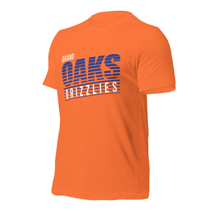 Grand Oaks High School Grizzlies Premium Orange Unisex T-shirt 32a