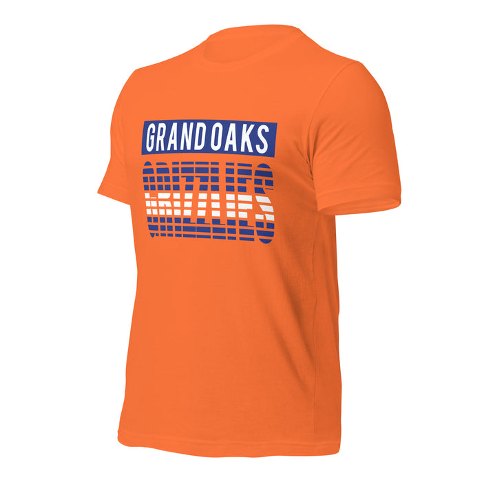 Grand Oaks High School Grizzlies Premium Orange Unisex T-shirt 35a