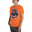 Man wearing Bridgeland High School Bears Premium Orange Unisex T-shirt 215