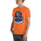 Man wearing Bridgeland High School Bears Premium Orange Unisex T-shirt 219