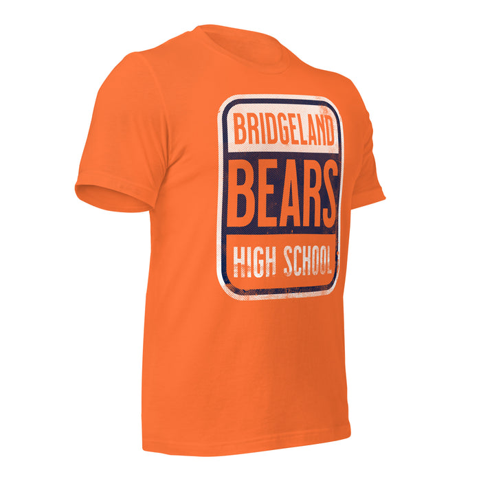 Bridgeland High School Bears Premium Orange Unisex T-shirt 01b