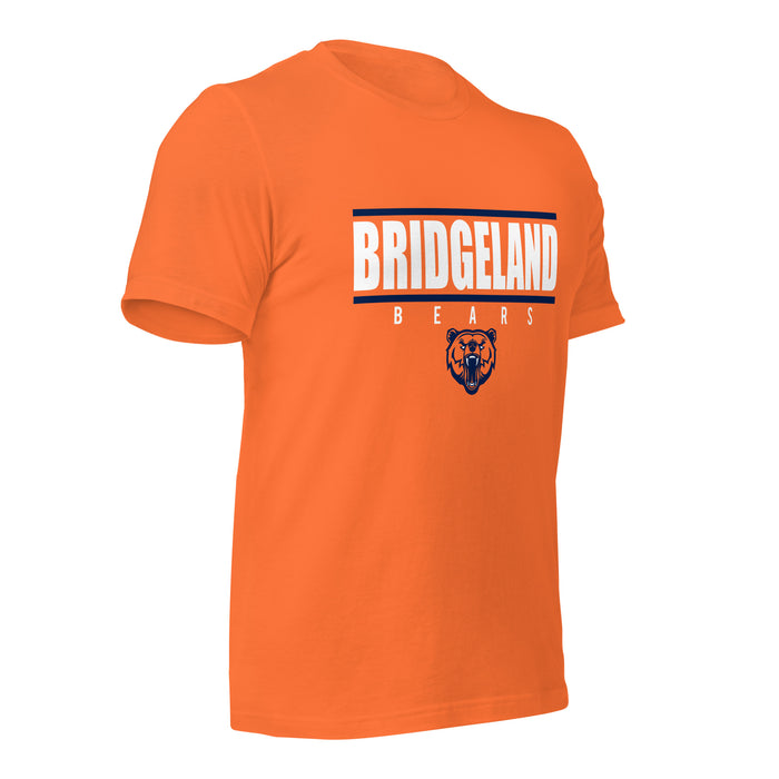 Bridgeland High School Bears Premium Orange Unisex T-shirt 07b