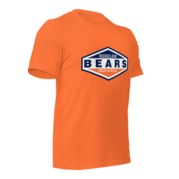 Bridgeland High School Bears Premium Orange Unisex T-shirt 09b