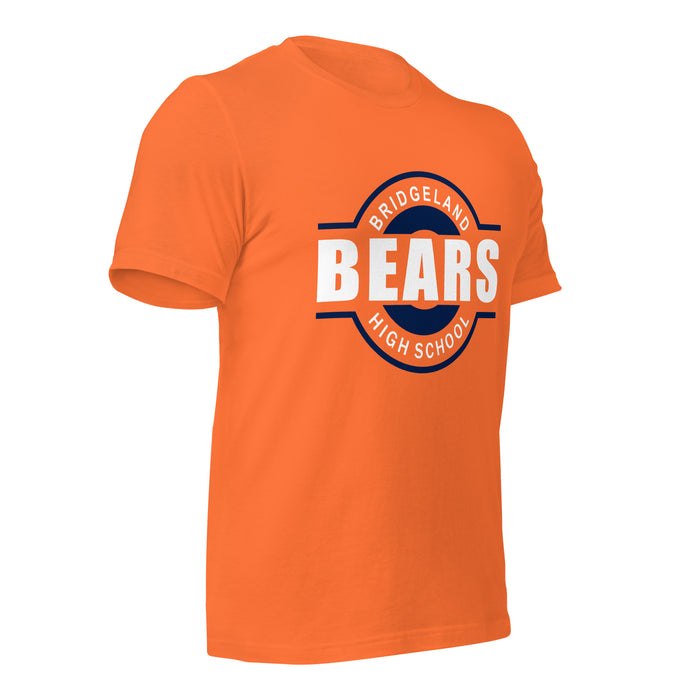 Bridgeland High School Bears Premium Orange Unisex T-shirt 11b