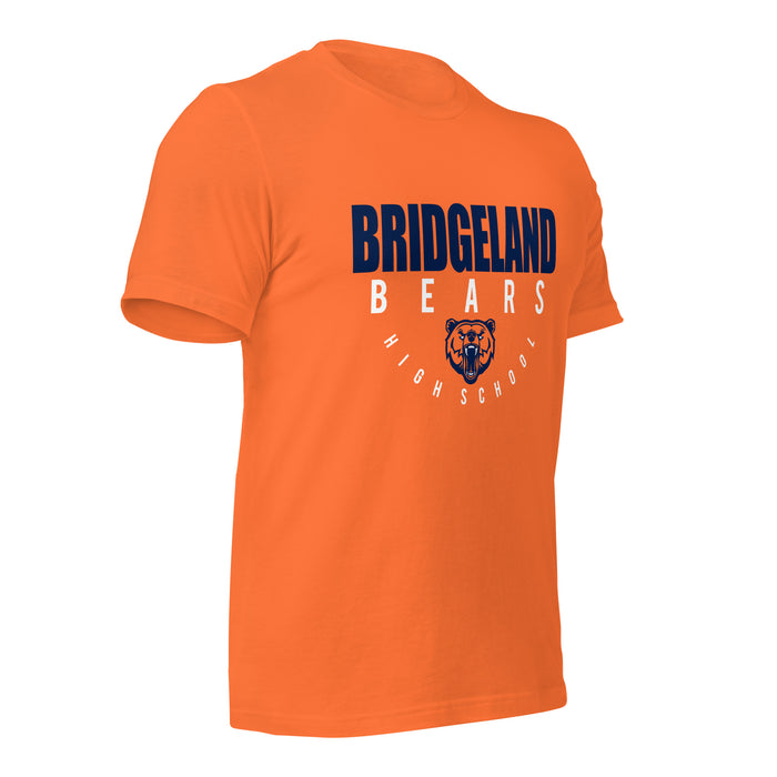 Bridgeland High School Bears Premium Orange Unisex T-shirt 12b