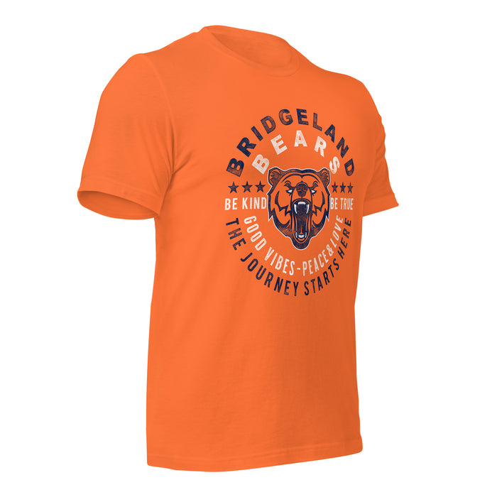 Bridgeland High School Bears Premium Orange Unisex T-shirt 16b