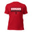 Tomball High School Cougars Premium Red Unisex T-shirt 49