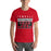 Man wearing a Tomball High School Cougars Premium Red Unisex T-shirt 86