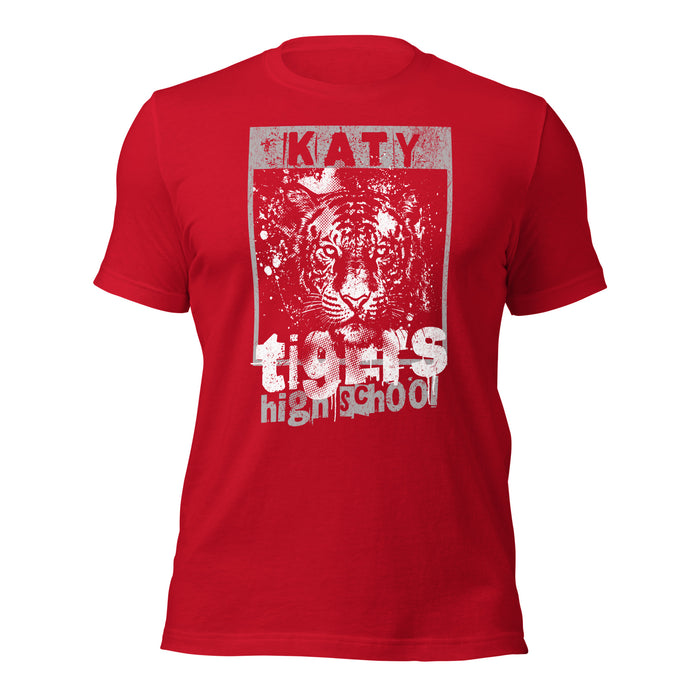 Katy High School Tigers Red Premium Unisex T-shirt 216