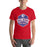 Man wearing Oak Ridge High School War Eagles Red Premium Unisex T-shirt 209