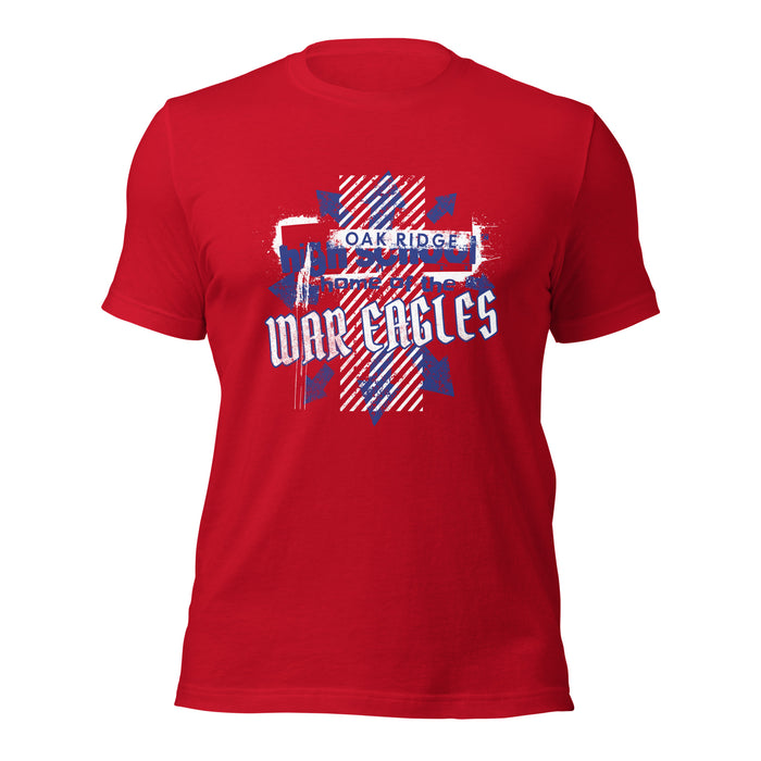 Oak Ridge High School War Eagles Red Premium Unisex T-shirt 214