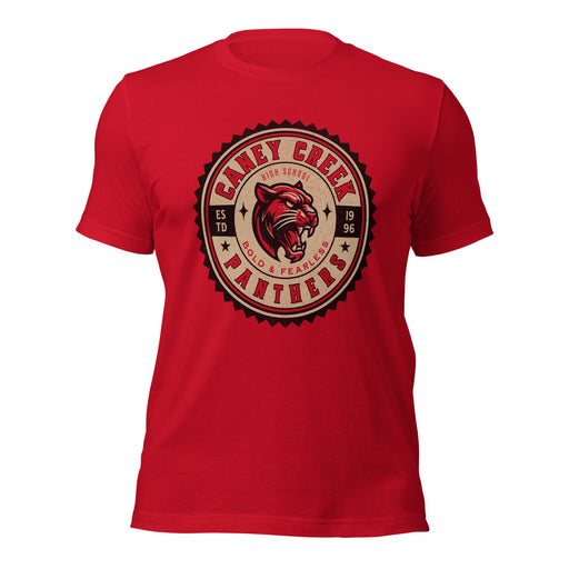 Caney Creek High School Panthers Red Premium Unisex T-shirt 203