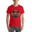 Man wearing Caney Creek High School Panthers Red Premium Unisex T-shirt 209