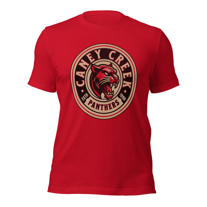 Caney Creek High School Panthers Red Premium Unisex T-shirt 220