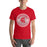 Man wearing Cypress Lakes High School Spartans Red Premium Unisex T-shirt 203