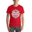 Man wearing Cypress Lakes High School Spartans Red Premium Unisex T-shirt 209