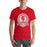 Man wearing Cypress Lakes High School Spartans Red Premium Unisex T-shirt 212