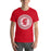 Man wearing Cypress Lakes High School Spartans Red Premium Unisex T-shirt 216