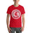 Man wearing Cypress Lakes High School Spartans Red Premium Unisex T-shirt 220