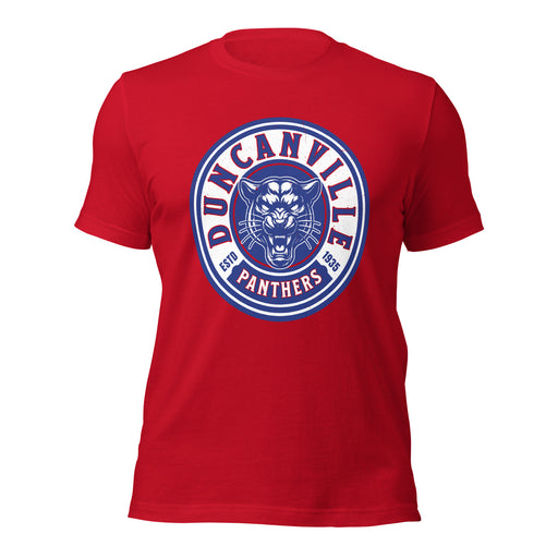 Duncanville High School Panthers Red Premium Unisex T-shirt 220