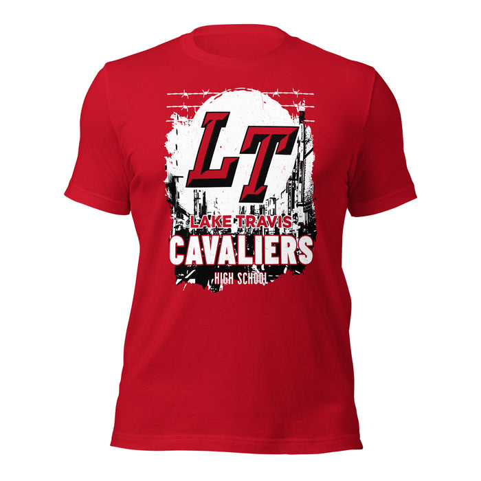 Lake Travis High School Cavaliers Red Premium Unisex T-shirt 202