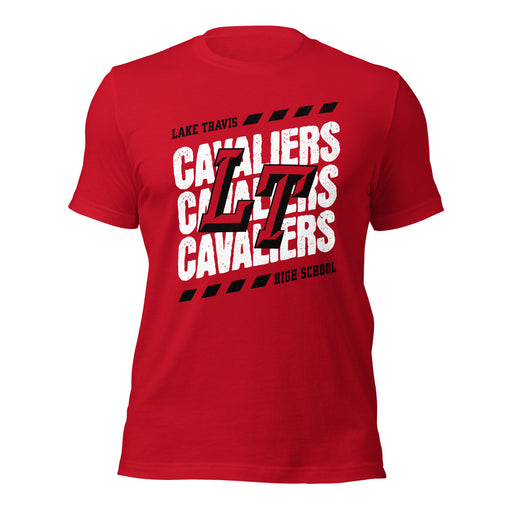 StuLake Travis High School Cavaliers Red Premium Unisex T-shirt 223