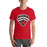 Man wearing Martin High School Warriors Red Premium Unisex T-shirt 221