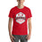 Student wearing Odessa High School Bronchos Red Premium Unisex T-shirt 209