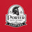 Close-up view of Porter High School Spartans Red Premium Unisex T-shirt 219