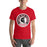 Man wearing Porter High School Spartans Red Premium Unisex T-shirt 220