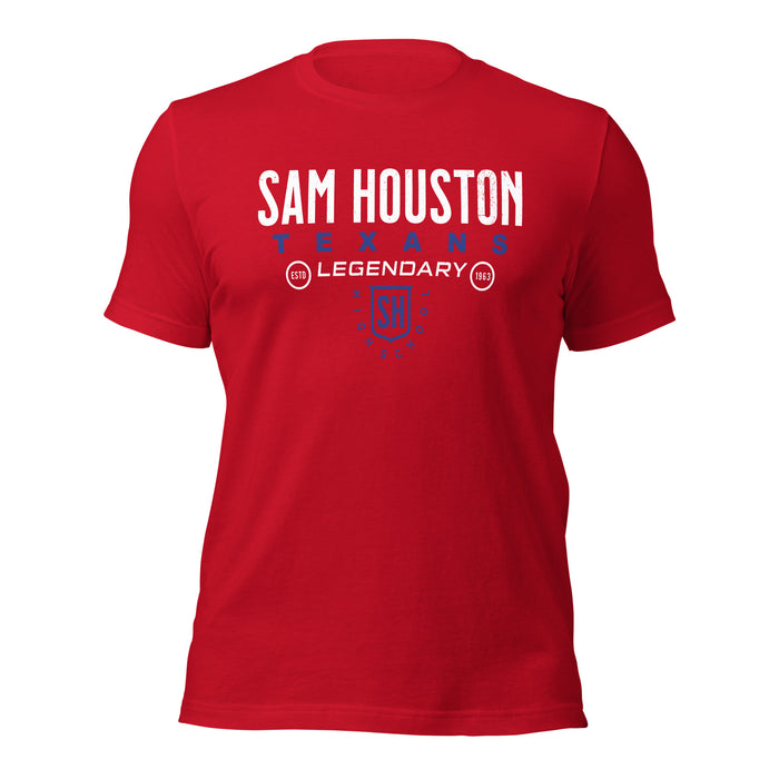 Sam Houston High School Texans Red Premium Unisex T-shirt 003