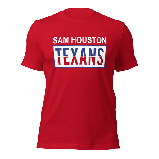 Sam Houston High School Texans Red Premium Unisex T-shirt 031