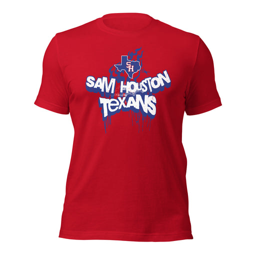 Sam Houston High School Texans Red Premium Unisex T-shirt 225