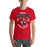 Man wearing Tomball High School Cougars Red Premium Unisex T-shirt 204