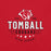 Close-up view of Tomball High School Cougars Red Premium Unisex T-shirt 217