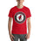 Man wearing Westfield High School Mustangs Red Premium Unisex T-shirt 216