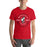 Man wearing Westfield High School Mustangs Red Premium Unisex T-shirt 201