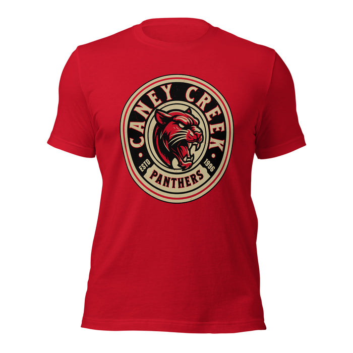 Caney Creek High School Panthers Red Premium Unisex T-shirt 220