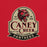Close-up view of Caney Creek High School Panthers Red Premium Unisex T-shirt 219