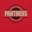 Close-up view of Caney Creek High School Panthers Red Premium Unisex T-shirt 011