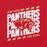 Close-up view of Caney Creek High School Panthers Red Premium Unisex T-shirt 230