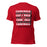 Del Valle High School Cardinals Red Premium Unisex T-shirt 235