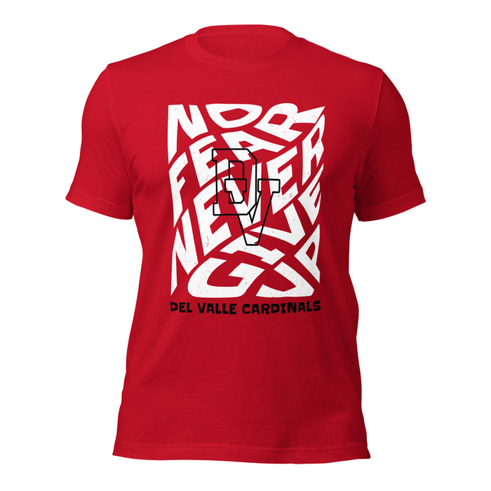 Del Valle High School Cardinals Red Premium Unisex T-shirt 236