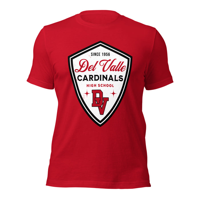 Del Valle High School Cardinals Red Premium Unisex T-shirt 225