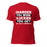 Del Valle High School Cardinals Red Premium Unisex T-shirt 238