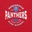 Close-up view of Duncanville High School Panthers Red Premium Unisex T-shirt 218