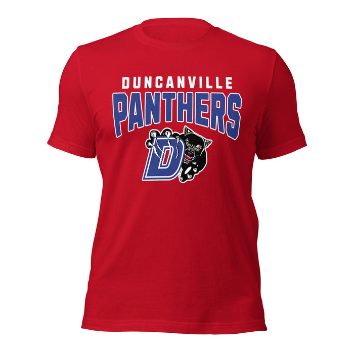 Duncanville High School Panthers Red Premium Unisex T-shirt 234